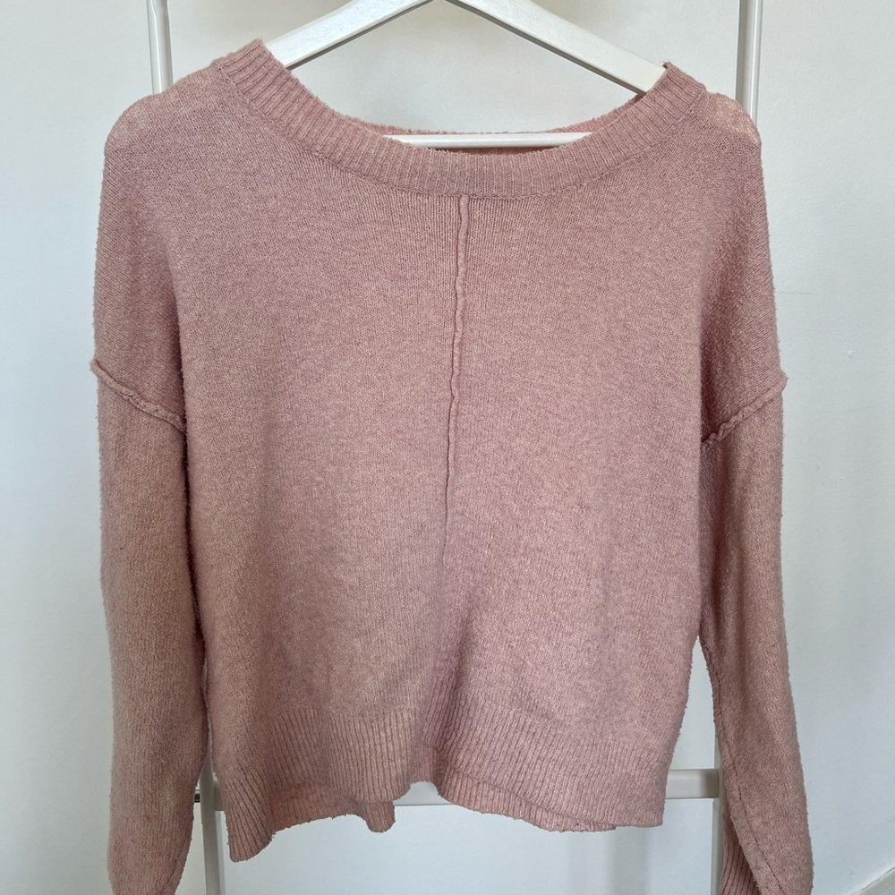 forever 21 pink sweater